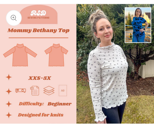 Mommy Bethany Top
