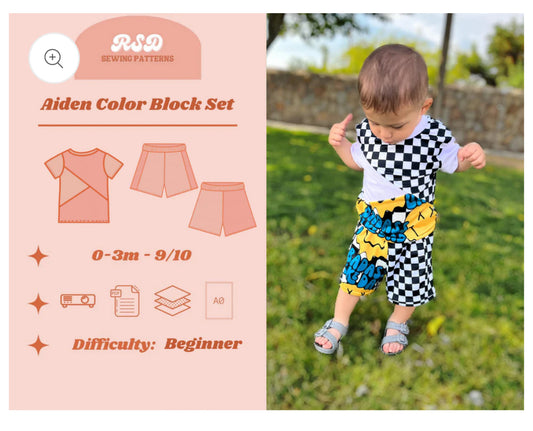 Aiden Color Block Shirt