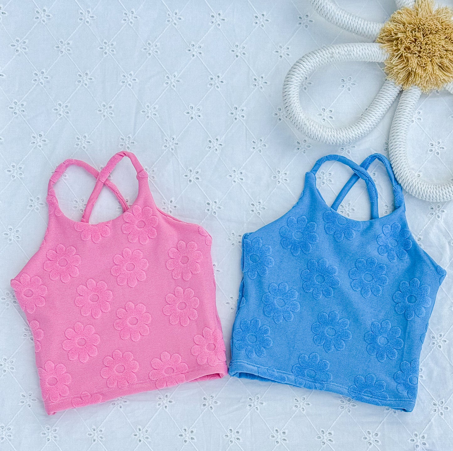 Brielle Crossback Crop Tank
